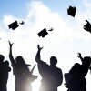 Strategies to Track Graduate Success Silhouettes of Diverse International Students Celebrating Graduation