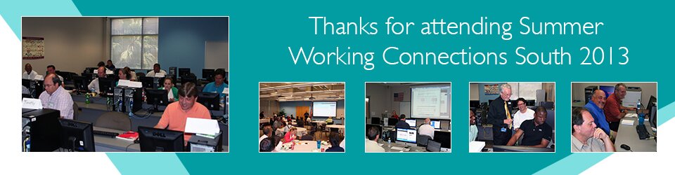 Thanks for attending Summer Working Connections South